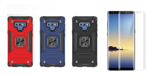 Capa Armor Compatível Com Samsung Galaxy (note 9) + Pelicula