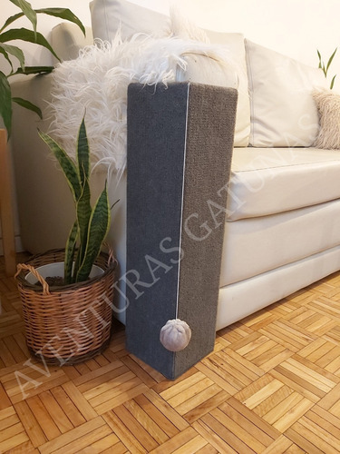 Rascador Esquinero - Para Gatos - Ideal Para Sillón Y Pared.