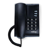 Telefone Pleno Sem Chave Com Fio Preto - 4080051 - Intelbras