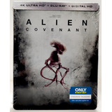 Steelbook Alien Covenant (4k Uhd + Blu Ray + Dc)