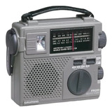 Radio Onda Corta Grundig Fr200  Portatil Bateria Recargable