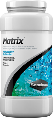 Seachem Matrix 500 Ml Filtración Biológica Acuario