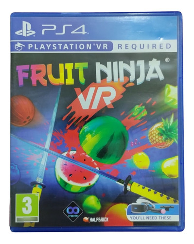 Fruit Ninja Vr Juego Original Ps4