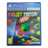 Fruit Ninja Vr Juego Original Ps4