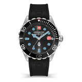 Reloj Swiss Military Smwgn2200303 Para Hombre Cristal Zafiro