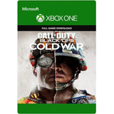 Call Of Duty Black Ops Cold War - Xbox One Código 25 Dígitos