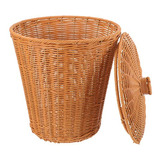 Cesto De Basura De Rattan Ipetboom - Accesorios De Baño, Pap