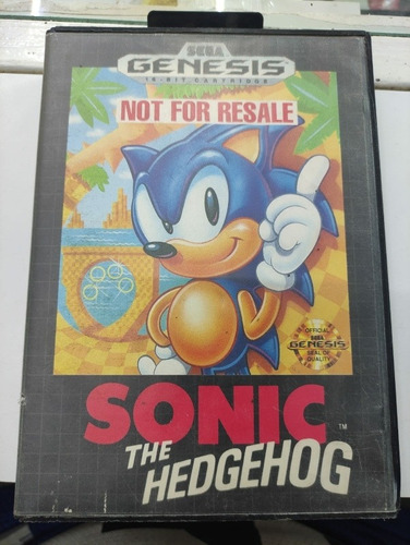 Sonic The Hedgehog Sega Génesis 
