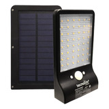 Paquete 2 Lámparas Solares 48 Led Sensor Movimiento Ip54 Ik5