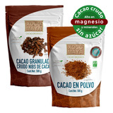 Cacao En Polvo Y Nibs Xoco Maya 1 Kg Orgánico Raw Sin Azúcar
