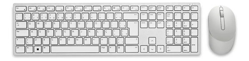 Teclado Y Ratón Dell Km5221w Wireless Pro Blancos