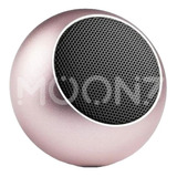 Caixinha De Som Bluetooth Tws H'maston Mini Speaker Metal 3w Cor Dourado Voltagem 110v/220v