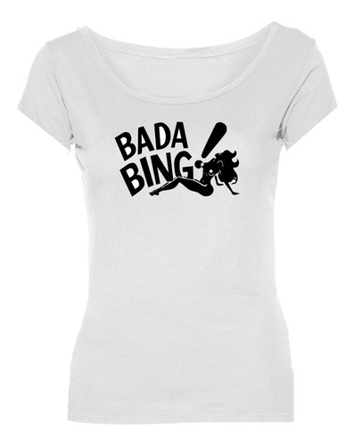 Remeras The Sopranos Bada Bing Tony Mujer *mr Korneforos*