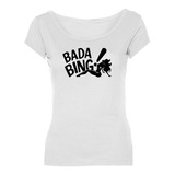 Remeras The Sopranos Bada Bing Tony Mujer *mr Korneforos*