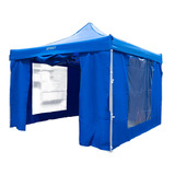 Gazebo Spinit Elite Ii Acero 3x3 Con Puerta Estacas  Bolso