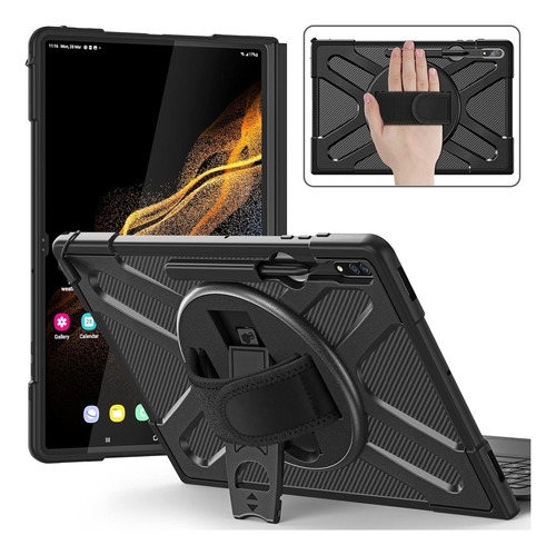 Funda Con Teclado Zenrich Para Galaxy Tab S8 Ultra