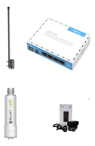 Kit Access Point 3km, 360 Grados Vende Internet +1800 Fichas