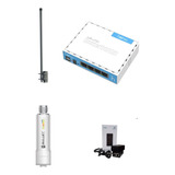 Kit Access Point 3km, 360 Grados Vende Internet +1800 Fichas