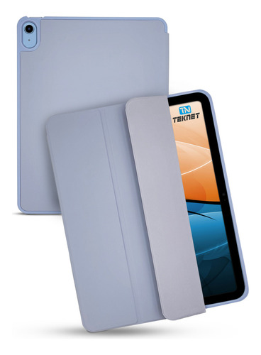 Funda Teknet Case Silicon Para iPad 10 2022 De 10.9 Color Lavanda