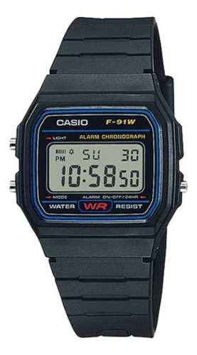 Reloj Casio F91w Original Vintage Garantía Oficial 2 Años