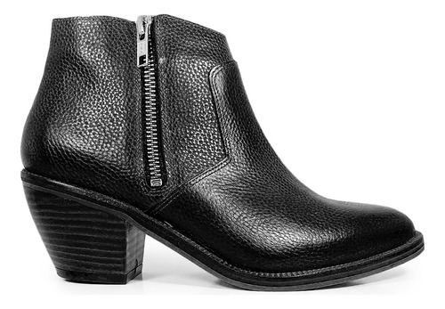 Botas Mujer Texanas Cuero Taco 7cm Gravagna 4015