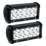 Caja X 2 Faros Reflector Led 38w Negro Spot/flood Tractor