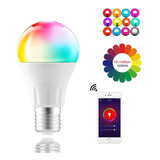 Foco Inteligente Wifi Led Multicolor E26 12w 1080 Lm Hogar