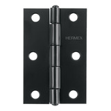 Bisagra Rectangular 3¨ Negra Hermex 45636