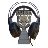 Soporte Auriculares Gamer. Call Of Duty. 3d