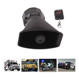 7 Tone Sound Loud Car Siren Horn Electronic Siren Emergency 