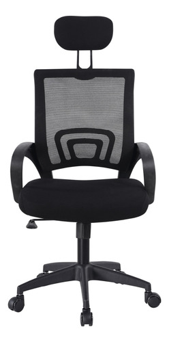 Silla Oficina Ergonomica Gerencia En Malla Con Base Nylon Marca Zeyrum Colombia 