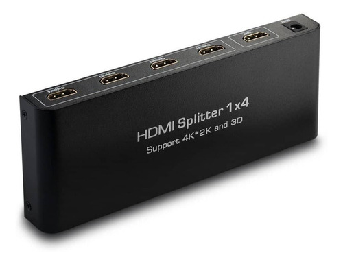 Splitter Hdmi  1x4 Divisor Amplificador 1080p 