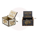 Caja Musical Game Of Thrones Madera
