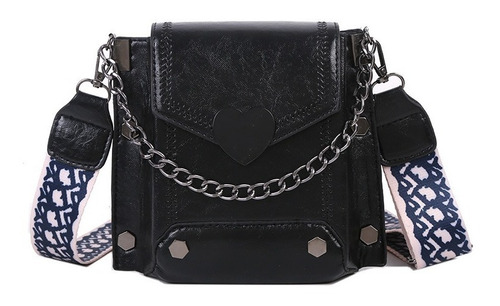 Bolso Cruzado Elegancia  Moda Retro Para Mujer