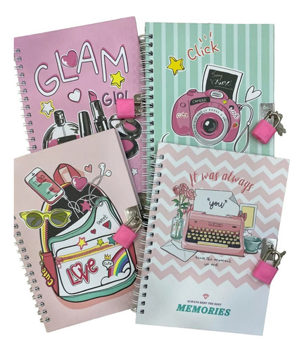 Diario Intimo Girl Con Candado Infantil 