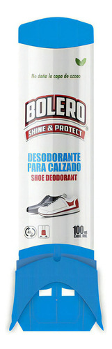 Desodorante Bolero Shine Protect Para Calzado 100 Ml
