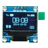 Oled Display Ldc 0,96 128×64 I2c Bajo Consumo Azul Arduino