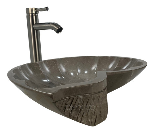 Lavabo Ovalin Sobre Poner Moderno Minimalista Caracol Rustic