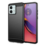 Funda Para Motorola G54 Fibra De Carbono + Hidrogel