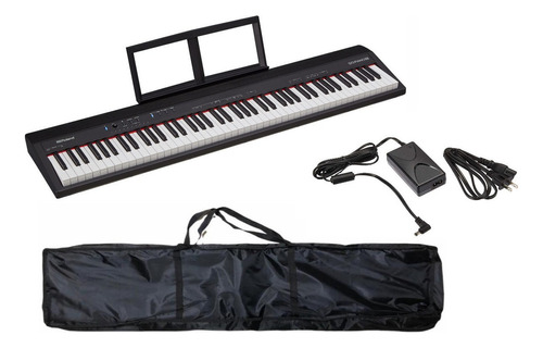 Piano Roland Go-88p 88 Teclas Bluetooth Portátil Con Funda