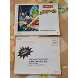 Manual Y Tarjeta De Registración Duck Tales 2 Nintendo Nes