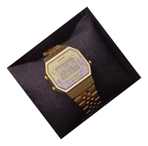 Relógio Casio Feminino Digital Dourado - 3284 La680w