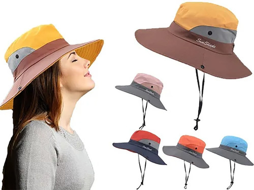 Sombreros De Pesca De Sol, Gorra De Boonía Ligera Unisexo