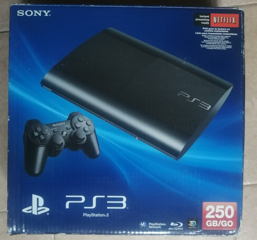 Playstation 3 Super Slim Solo Caja.. No Consola 