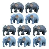 Mini Elefante De Juguete De Dibujos Animados Con Simulación