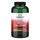 Swanson Soy Lecithin Lecitina De Soya Non-gmo 1200mg 180caps