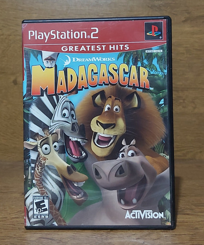 Playstation 2 Jogo Madagascar Greatest Hits Original Usado 