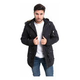 Parka Hombre Gabardina Impermeable Forro Piel C.art. 3108