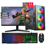 Pc Gamer Torre Rgb Janus Amd Ryzen 5 4650g Ssd 480gb Ram 8gb