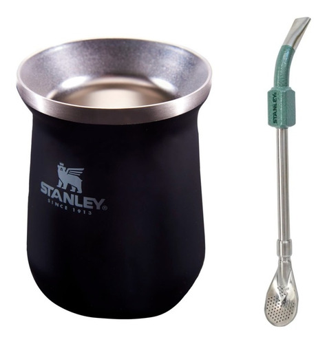 Combo Stanley Mate Y Bombilla Spoon Acero Inox Libre Bpa